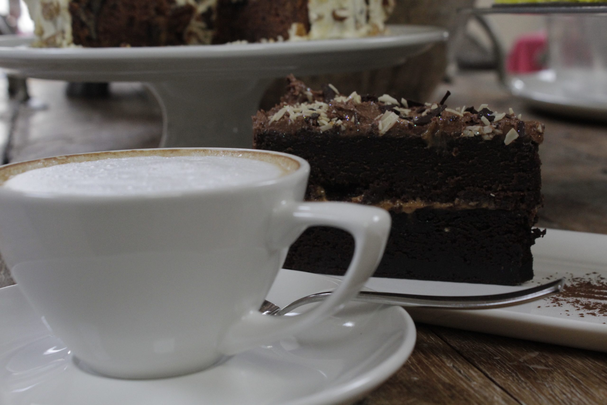 cake and tea